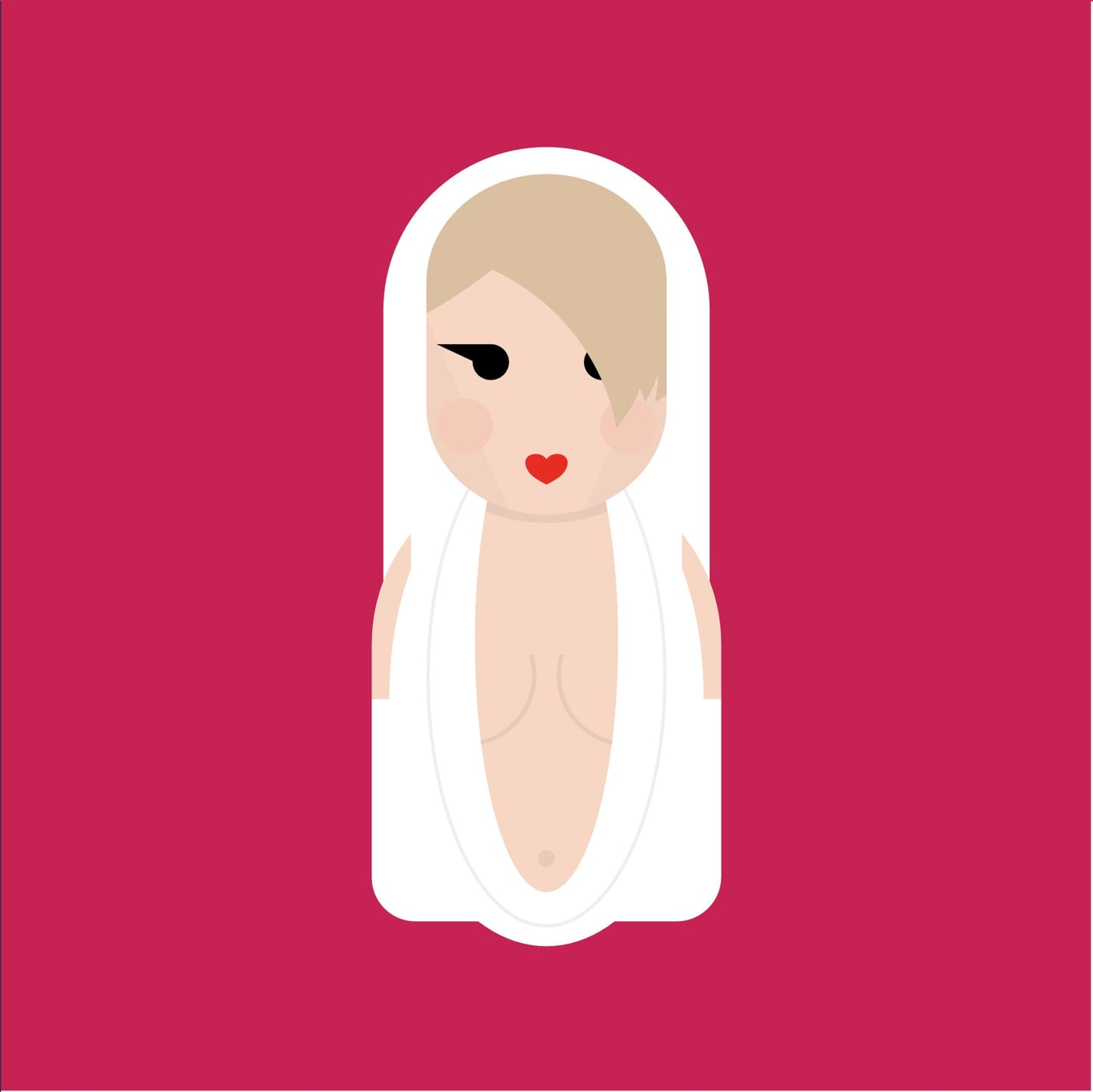 Little Icons Colourful Pocket Mirror - Kylie