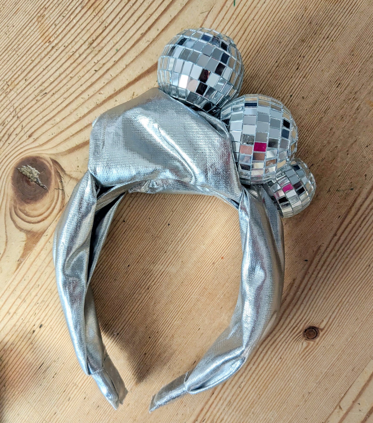 Silver Disco Ball Hairband - By Hathor
