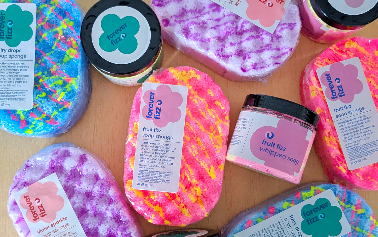 Fruit Fizz Soap Sponge