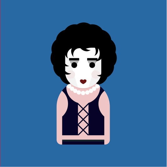 Little Icons Colourful Pocket Mirror - Rocky Horror