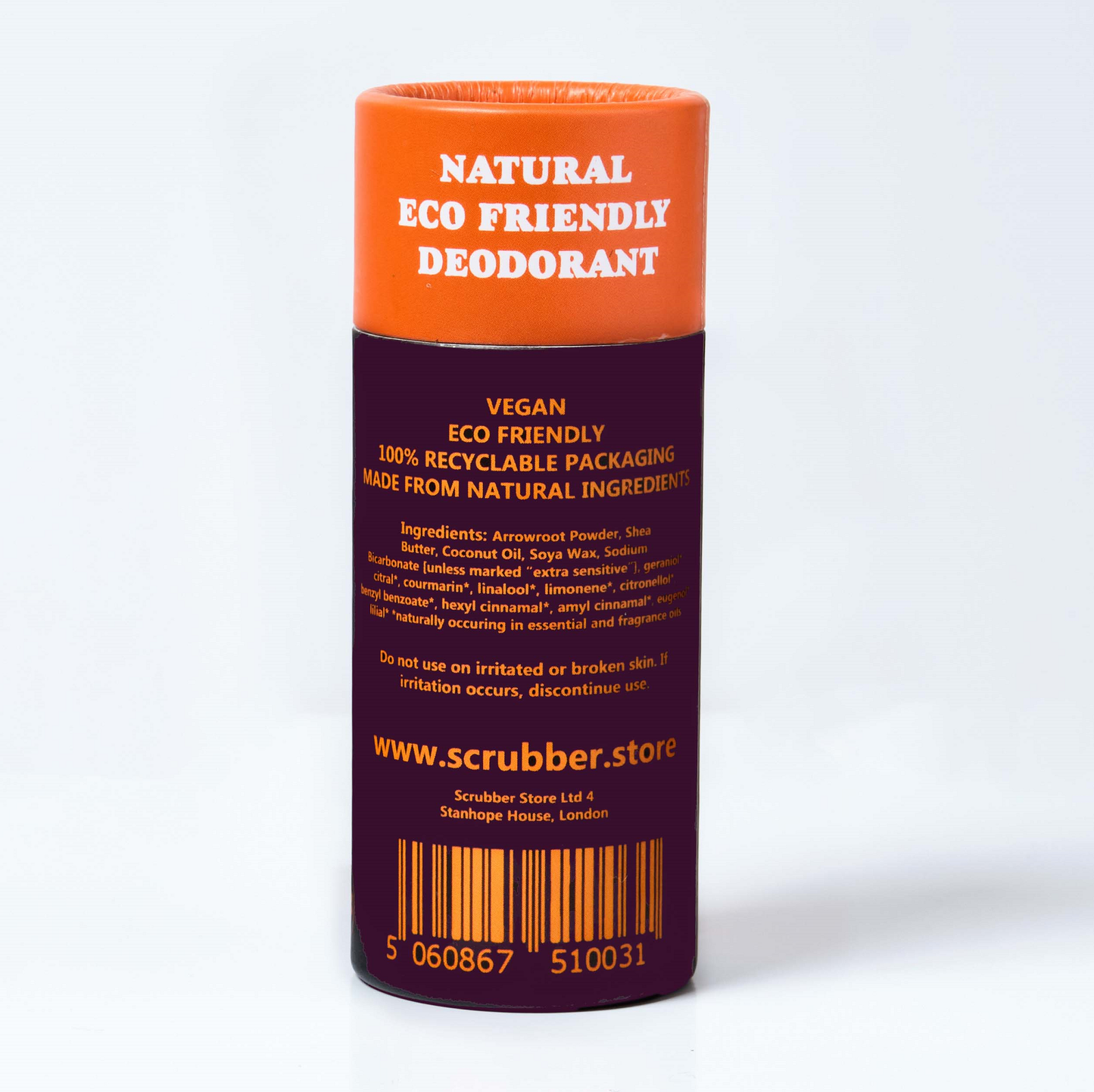 Patchouli & Mango Eco Friendly Deodorant