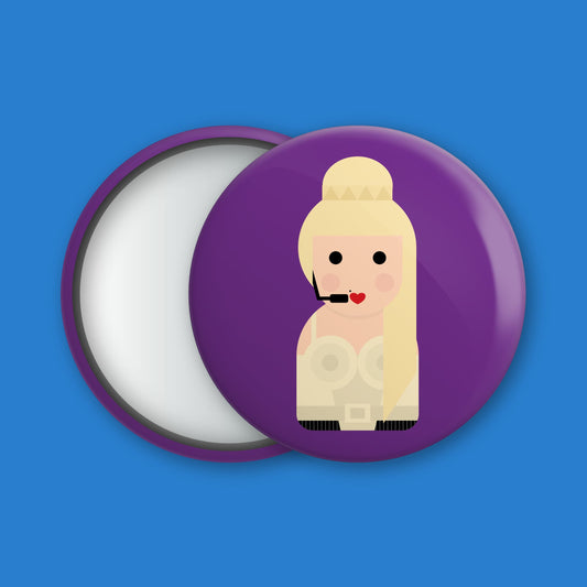 Little Icons Colourful Pocket Mirror - Madonna