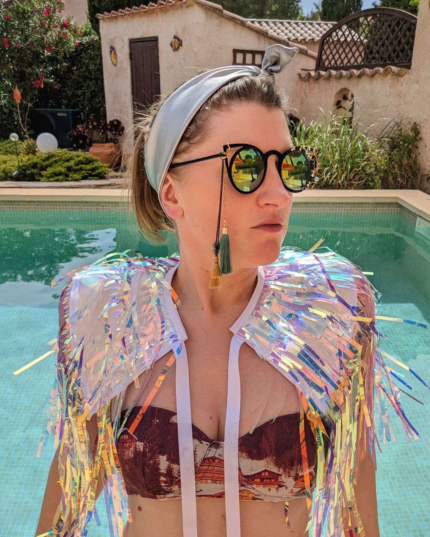 Disco Party Cape - Mermaid