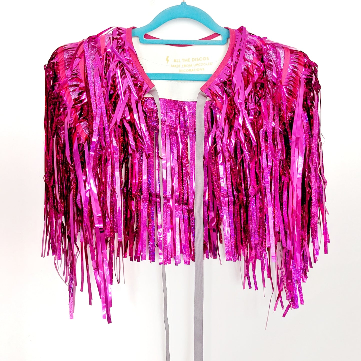 Disco Party Cape - Hot Pink