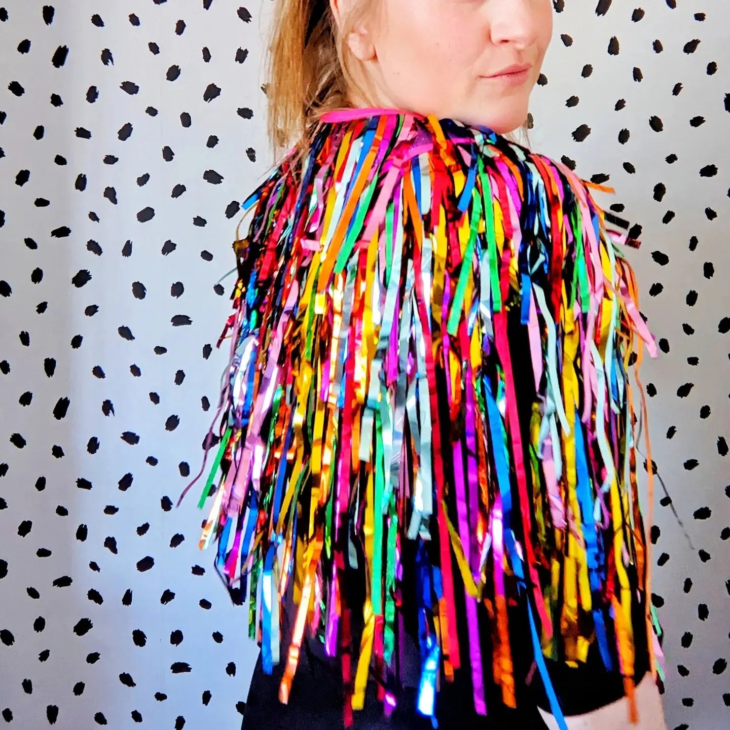 Disco Party Cape - Rainbow