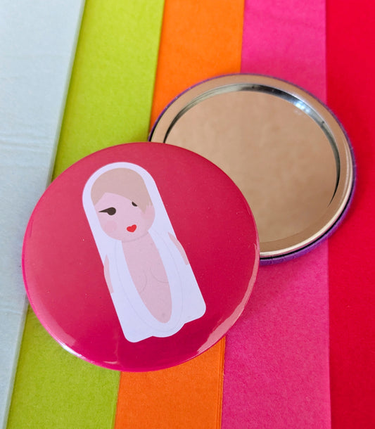 Little Icons Colourful Pocket Mirror - Kylie