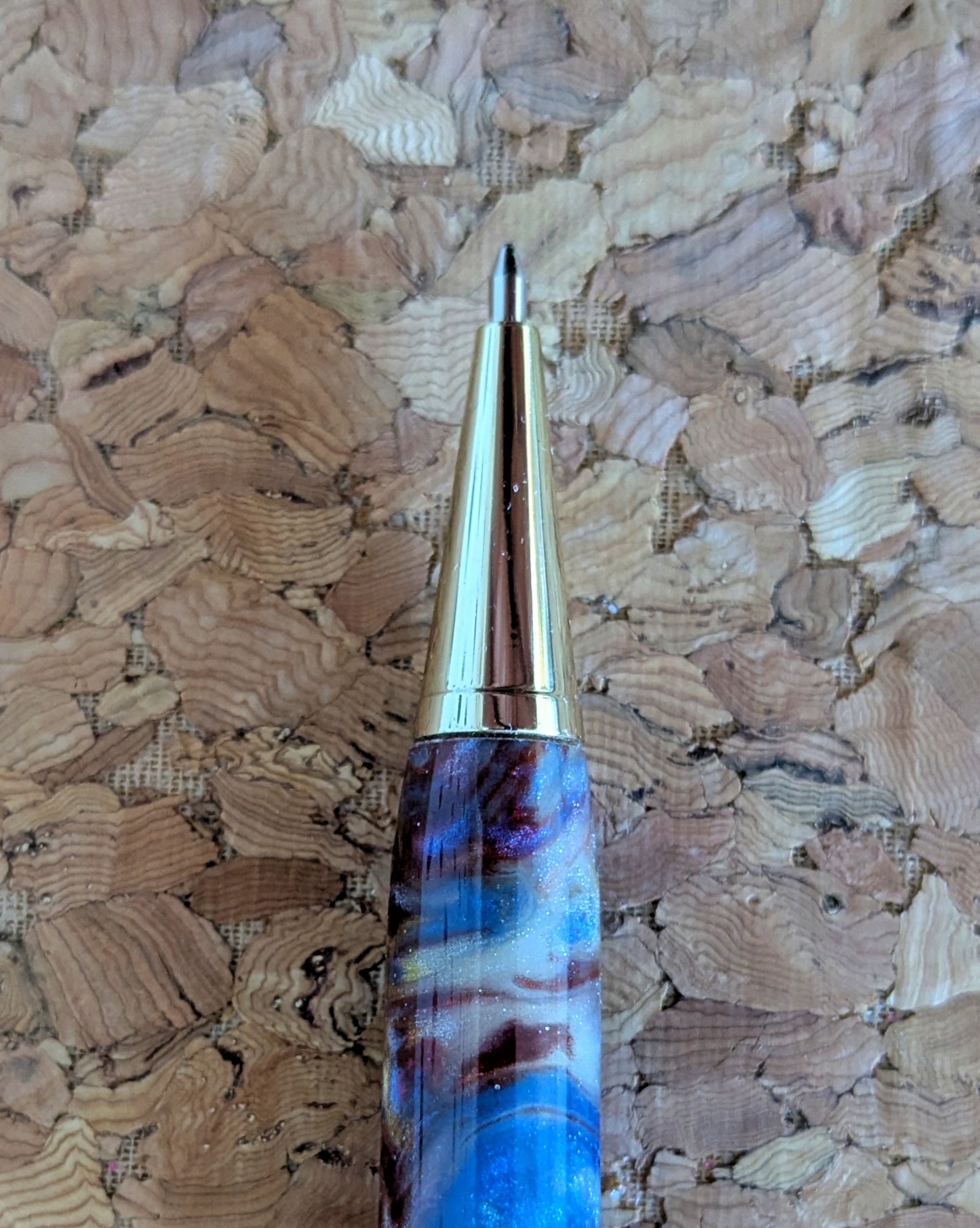 Stylus Twist Fundraiser Pen - Blue, Red, White, Yellow