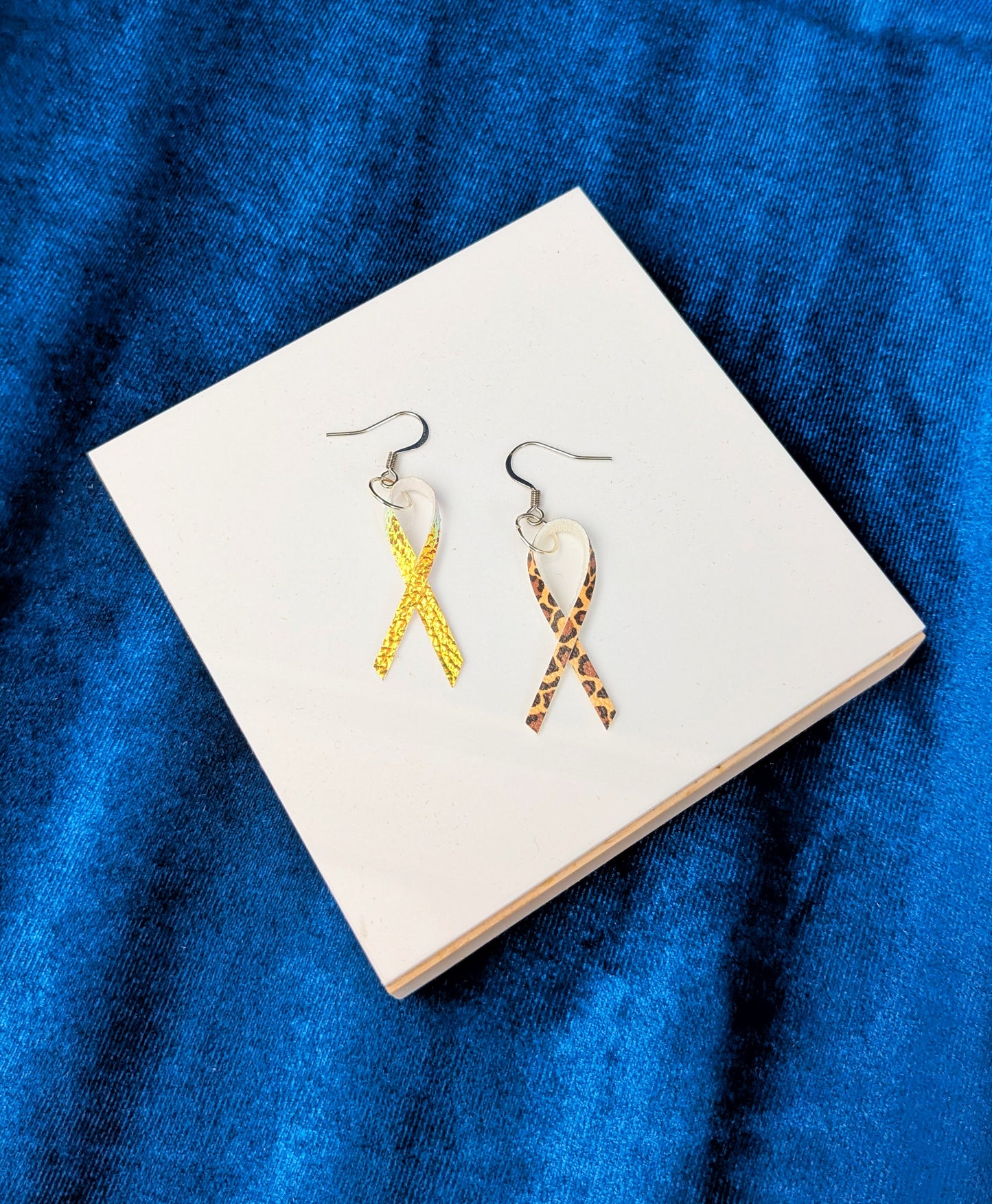 ADHD Awareness Ribbon Earrings