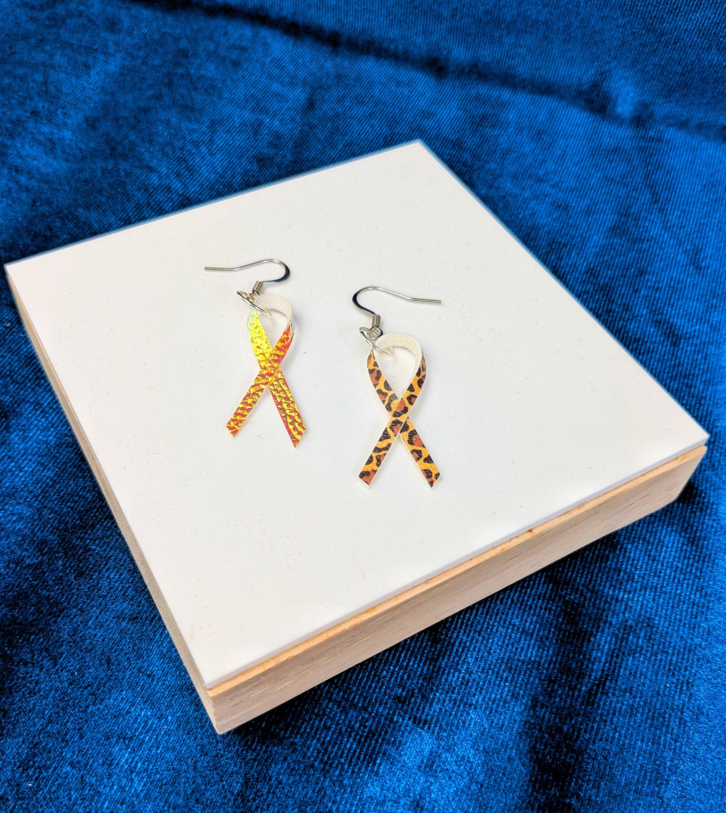 ADHD Awareness Ribbon Earrings