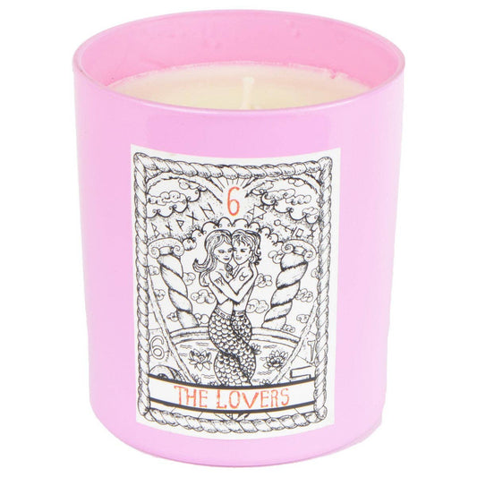 Wild Hibiscus Fizz 'The Lovers' Tarot Card Candle