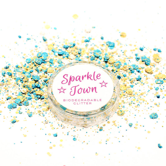 Sea Sparkles Mix Biodegradable Glitter - 5ml Pot