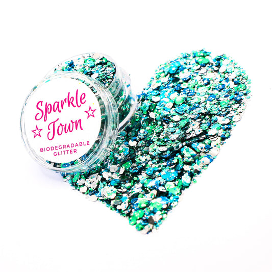 Waterfall Mix Biodegradable Glitter - 5ml Pot