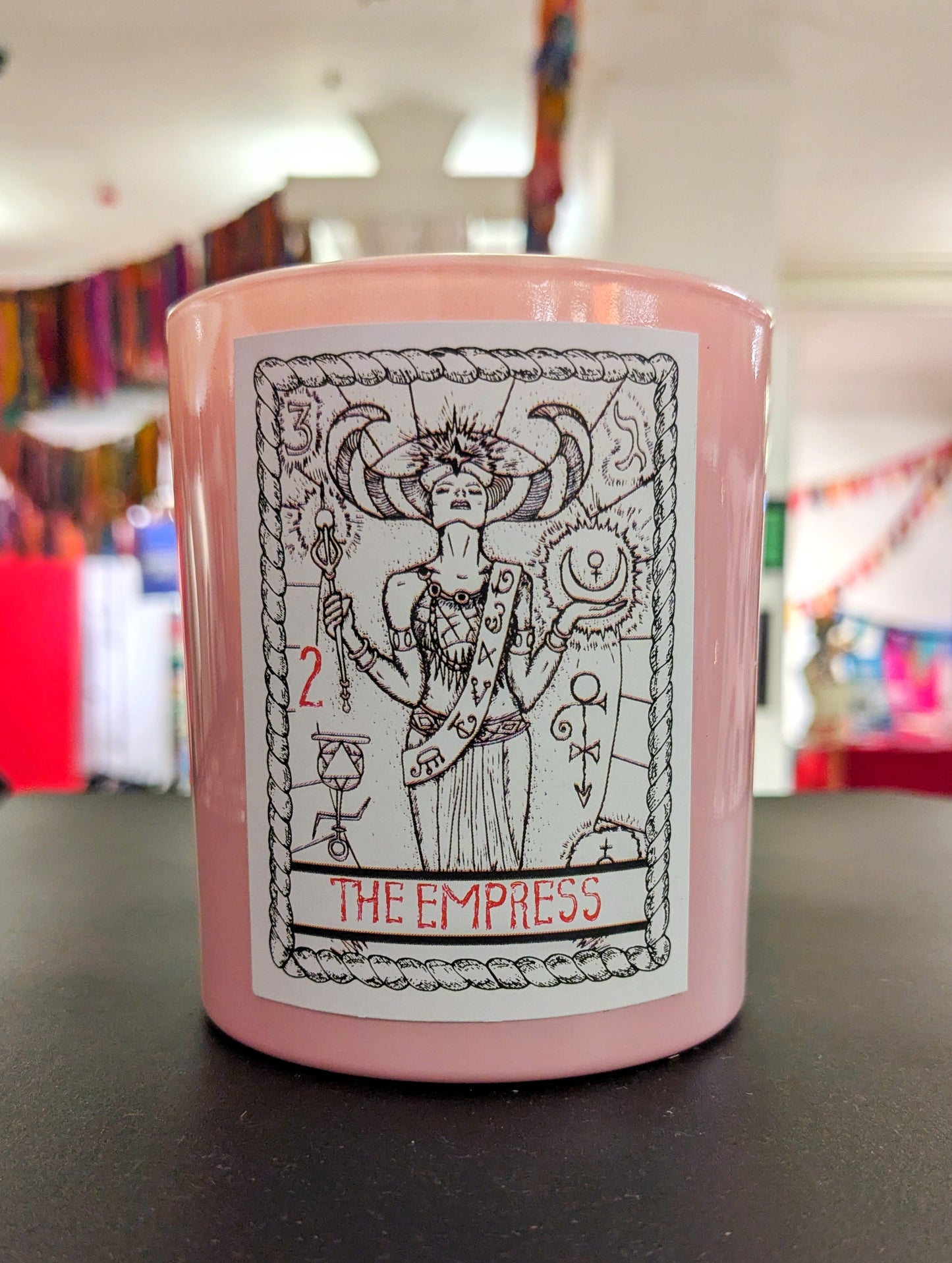 Honey & Tobacco 'The Empress' Tarot Card Candle