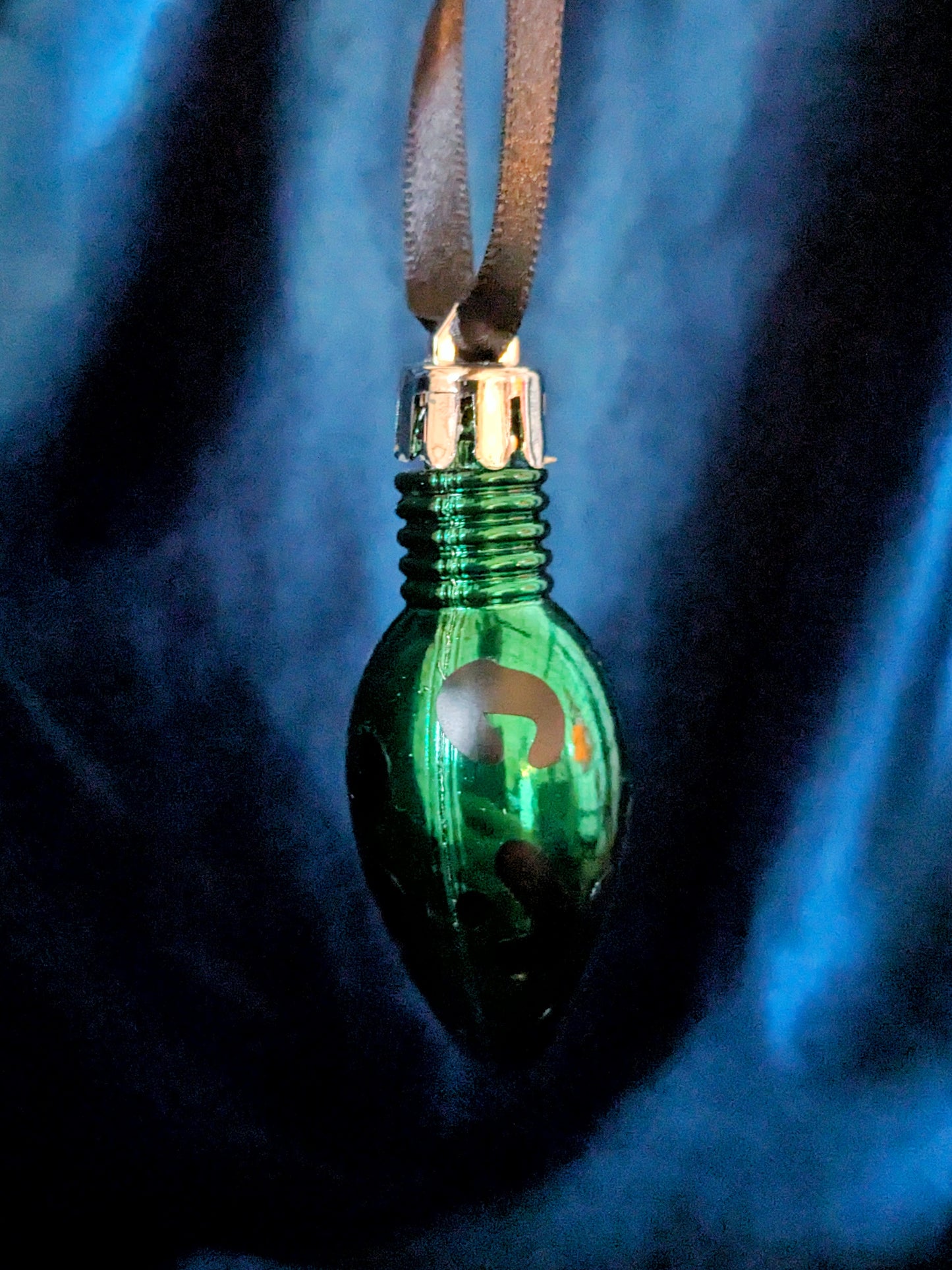 Leopard Print Bulb Bauble Tree Decorations