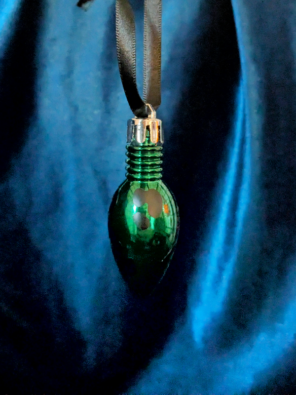 Leopard Print Bulb Bauble Tree Decorations