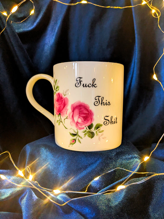 Sweary Mug - The 'F' and The 'S' Word Fine Bone China