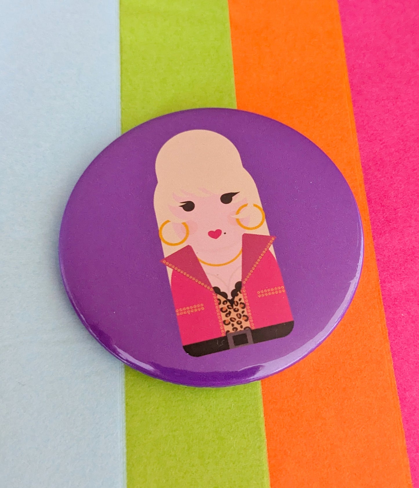 Little Icons Colourful Pocket Mirror - Dolly