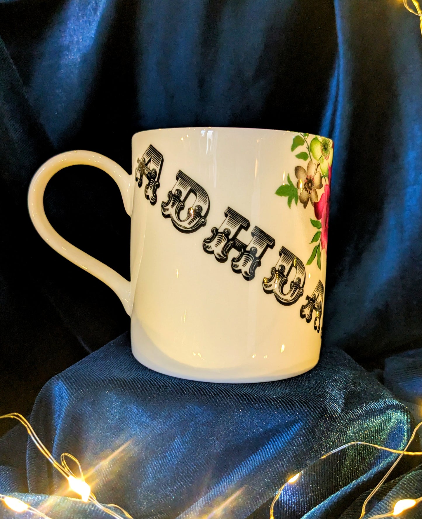 Fine Bone China ADHDAF Mug - Pink