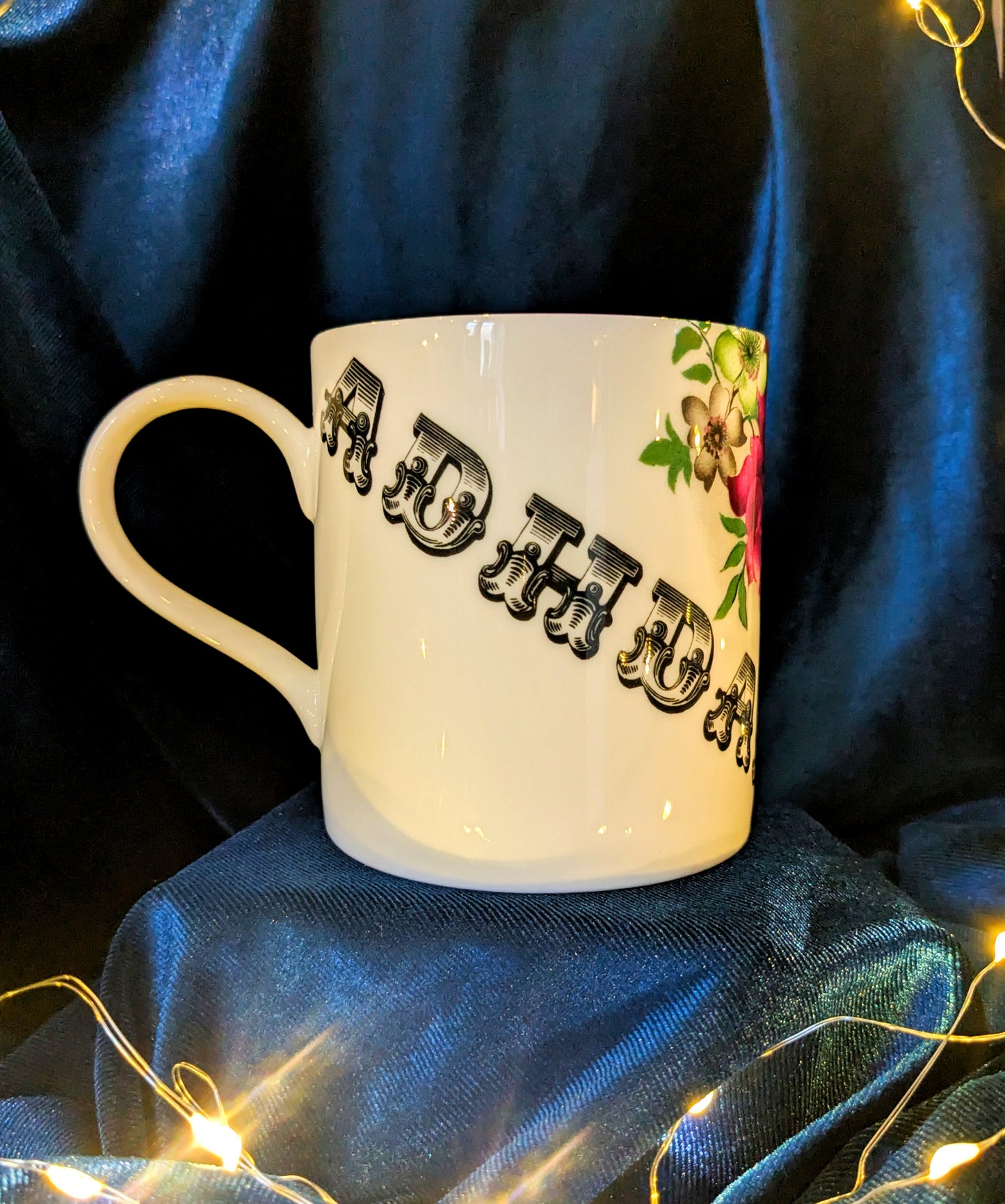 Fine Bone China ADHDAF Mug - Pink